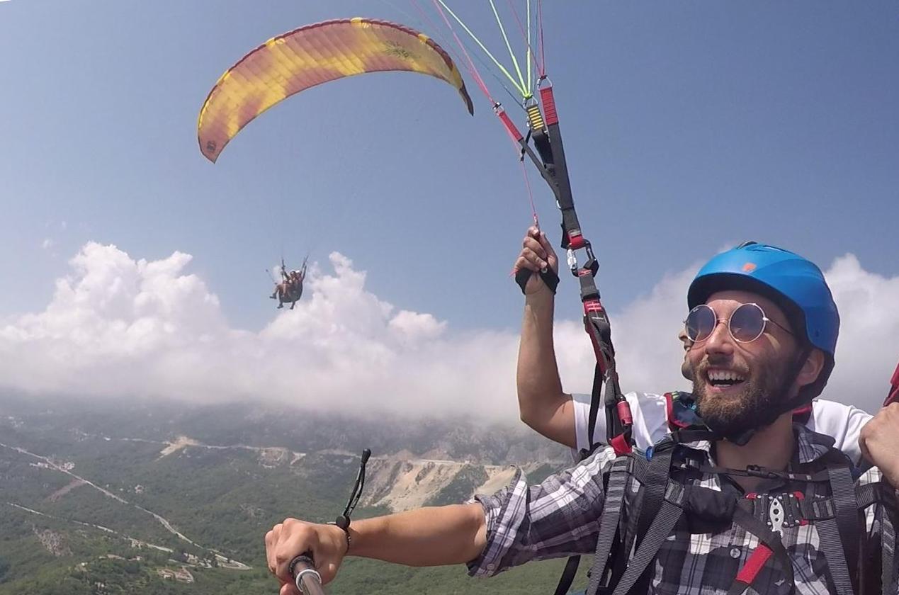 Paragliding Over Saint Stephen: A Montenegro Adventure  